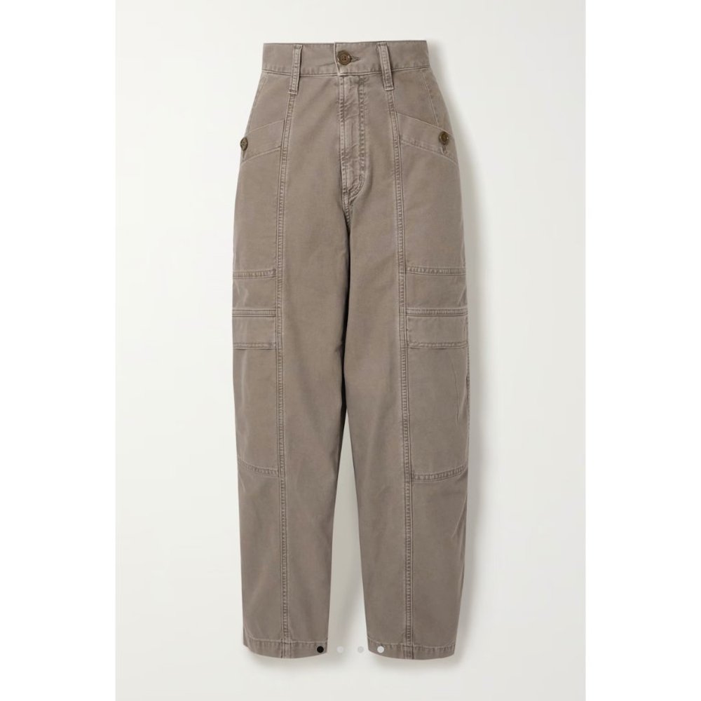 AGOLDE Kai cotton-drill straight-leg cargo pants - Size 24